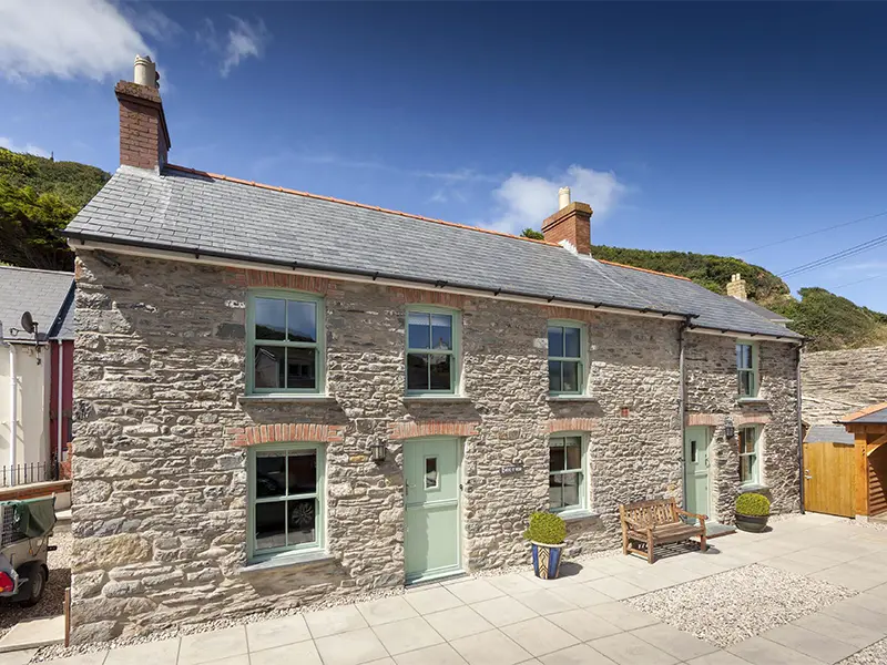Photo of a Sliding Sash Window supplied and fitted Middleton Glass Gwynedd Ltd